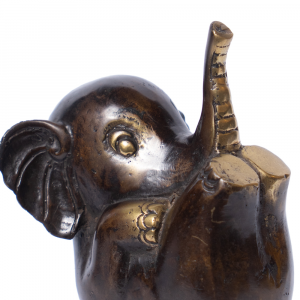 Statuetta elefantino in ottone # DS26