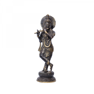 Statuetta Krishna in ottone # DS27