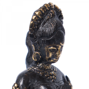 Coppia Statuette Uomo Donna balinese in ottone # DS24