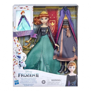 Hasbro - Frozen Anna con Cambio Abito