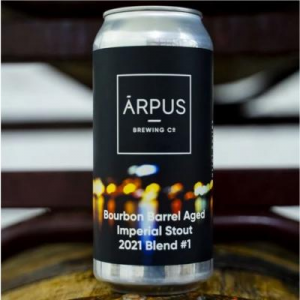 Arpus, Bourbon Barrel Aged IStout 2021 blend #1, 12%, lattina 44cl