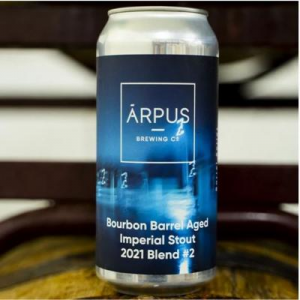 Arpus, Bourbon Barrel Aged IStout 2021 blend #2, 12%, lattina 44cl