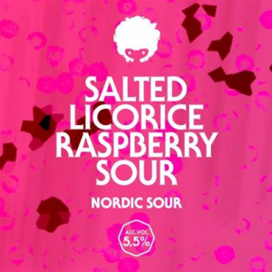 CoolHead Brew, Salted Licorice Raspberry sour, 5%,  33cl lattina