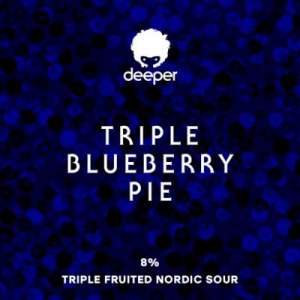 CoolHead Brew, Triple Blueberry Pie, 8%, lattina 33cl