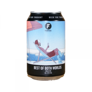 Frontaal, Best of both Worlds, Cold IPA, 5,5%  Lattina 33cl