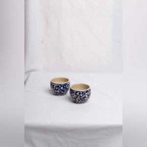 Set teiera con 2 tazze in ceramica balinese #TC2