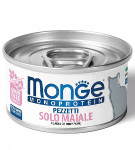 Monge Cat - Monoproteico - 80g x 24 lattine