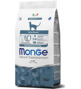 Monge Cat - Natural Superpremium - Adult - Sterilised - 10 kg