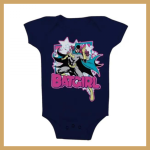 Body neonato logo Batgirl 6-12 mesi / 12-18 mesi