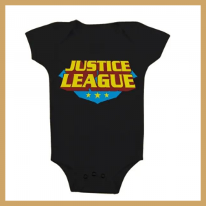 Body neonato logo classico Justice League 6-12 / 12-18 mesi