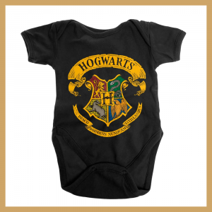 Body neonato Harry Potter stemma Hogwarts 6-12 mesi