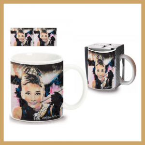 Tazza mug grande Audrey Hepburn