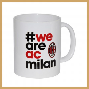 Tazza mug we are AC Milan in ceramica 