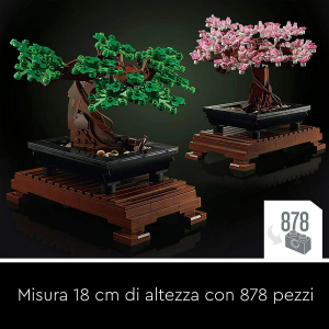 Lego Creator Expert Albero Bonsai 10821 Set Per Adulti