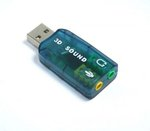 Adattatore audio USB 3D + VIRTUAL 5.1