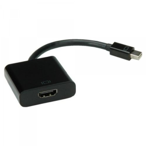 Adattatore video Adapter Mini DisplayPort to HDMI Black