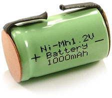 Batterie ricaricabili NiMh 1/2 A  (2/3AF)
