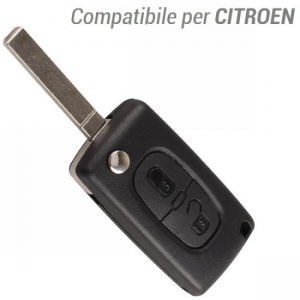 Chiave Citroen compatibile con: 
C1, C2, C3, C4, C5, PICASSO, SAXO, XSARA