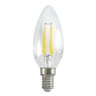 Lampada LED E14, 4W serie Filament Trasparente, FA320°,2700K