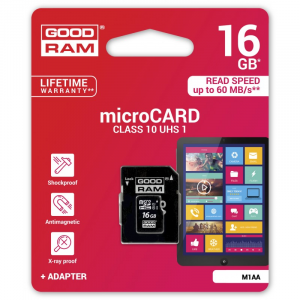 microSD card 16GB class 10