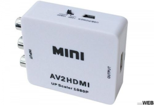 Mini Convertitore da CVBS + Audio a Video in HDMI