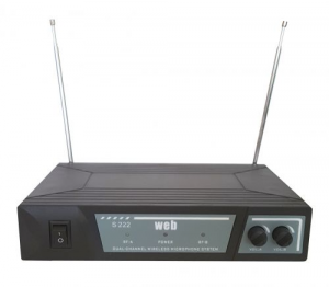 Radiomicrofono doppio VHF S-222
