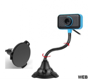 Webcam con microfono 640x480 PC USB 2.0 Plug&Play
