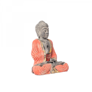 Statua Buddha seduto in resina #AB45
