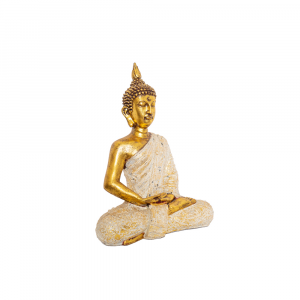 Statua Buddha Thai seduto in resina #AB46