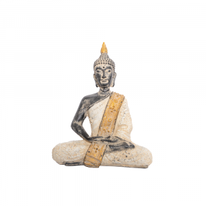 Statua Buddha Thai seduto in resina #AB46