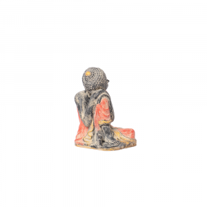 Statua Buddha seduto meditation in resina #AB56