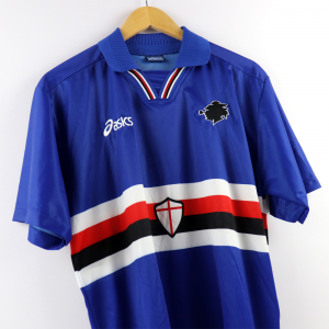 1996-97 Sampdoria Maglia Asics Home L 