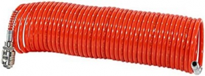 Tubo a spirale in nylon per aria compressa con attacchi rapidi Asturo LTF 3620010
