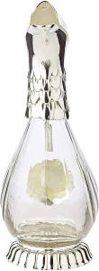 Decanter Vino a forma di Anatra in vetro e metallo placcato argento 900 ml