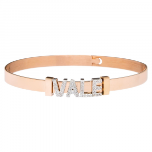 2MUCH Jewels Bracciale Basic - Rose Gold nome Vale