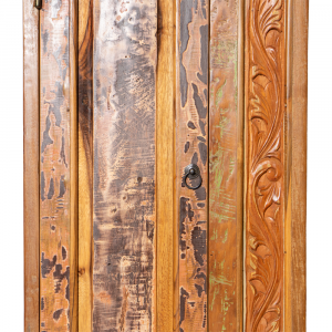 Armadietto in legno di teak recuperato balinese