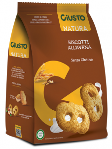 GIUSTO S/G BISCOTTI AVENA 250 G