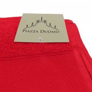 Piazza Duomo asciuga corpo telo 100x150 rosso