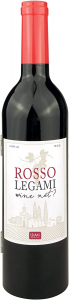 Legami Rosso Legami Set da Vino Large 75x325 cm Include Cavatappi Levacapsule Custodia a Forma di Bottiglia