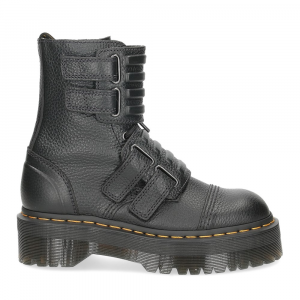 Dr. Martens Anfibio donna Axxel black milled nappa-2