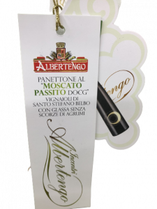 Panettone Albertengo al Moscato Passito DOCG 1 KG - Albertengo Panettoni S.P.A. (CN)