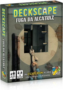 DV Giochi - Deckscape Fuga da Alcatraz (Escape Room)