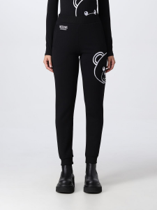 Pantalone nero sportivo Moschino Underwear 