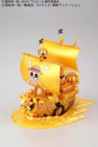 *PREORDER* Model Kit One Piece Grand Ship Collection: THOUSAND SUNNY GOLD by Bandai