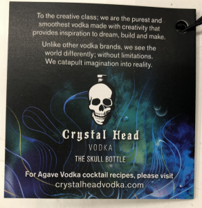 Vodka Crystal Head Onyx - The skull bottle - cl. 70 Canada