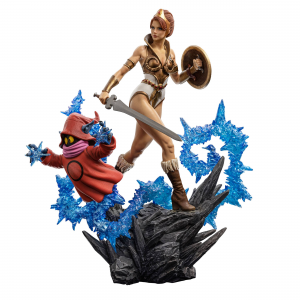*PREORDER* Masters of the Universe Art Scale: TEELA AND ORKO by Iron Studios