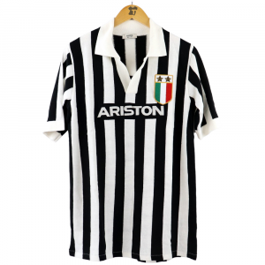 1982-83 Juventus Maglia #10 Platini Remake Ufficiale L - Ariston