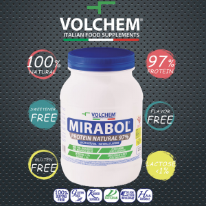 MIRABOL ®  PROTEIN NATURAL 97 - barattolo ( blend proteico ) 750g