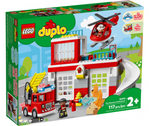 LEGO Duplo 10970 - Caserma dei Pompieri ed Elicottero