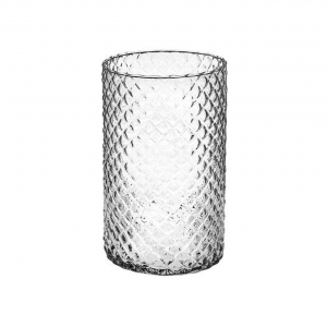 Vaso vetro cilindrico